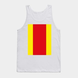 Partick Thistle FC Yellow Red 2016 Tank Top